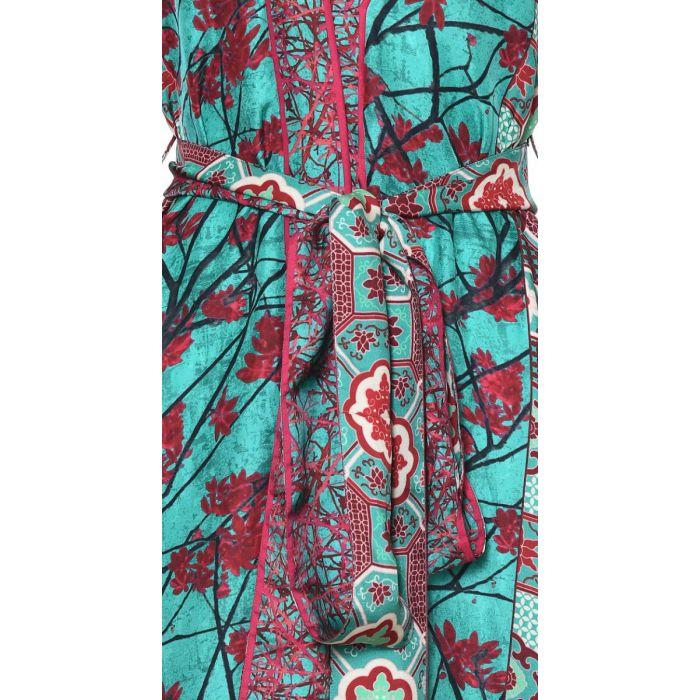 D'ascoli Sutra Kimono Dress