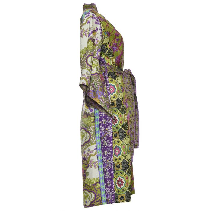 D'ascoli Sutra Kimono Dress