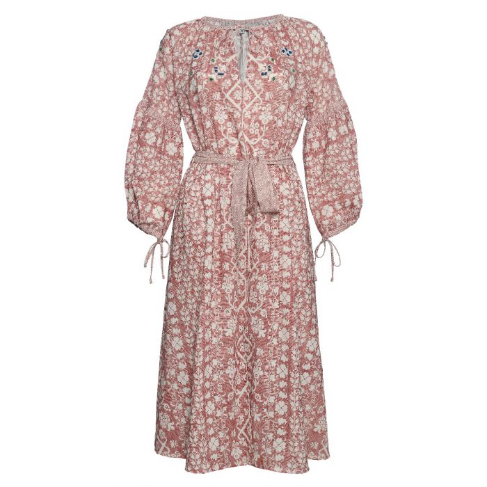 d'ascoli Toscanna Embroidered Dress