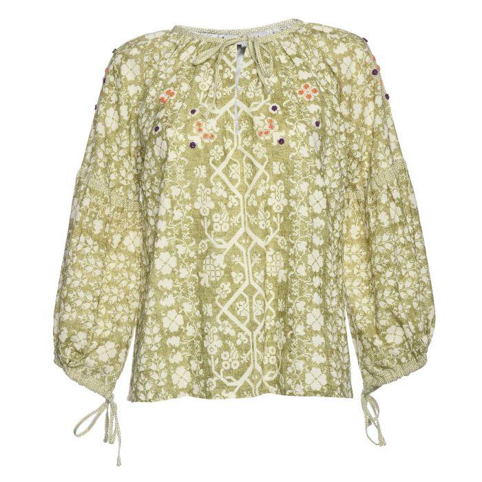 d'ascoli Toscanna Embroidered Top