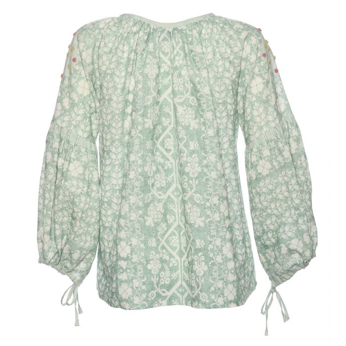 D'ascoli Toscanna Embroidered Top