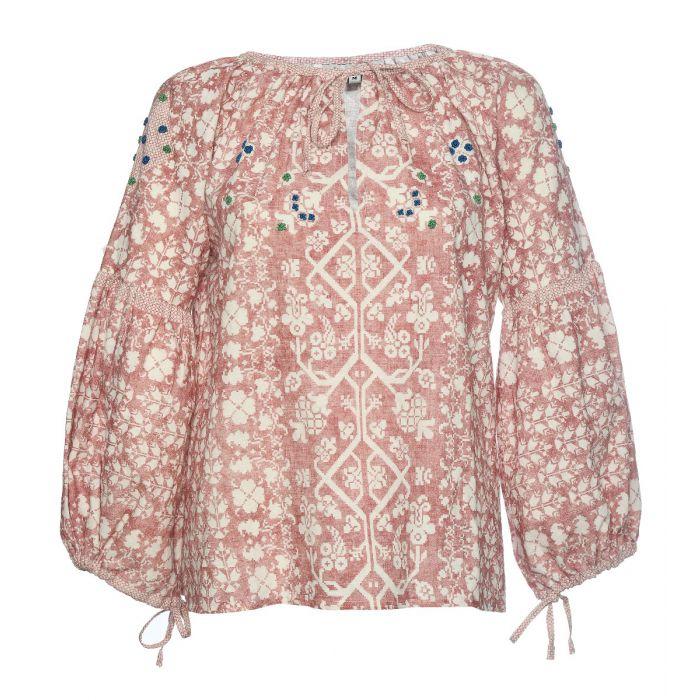 d'ascoli Toscanna Embroidered Top
