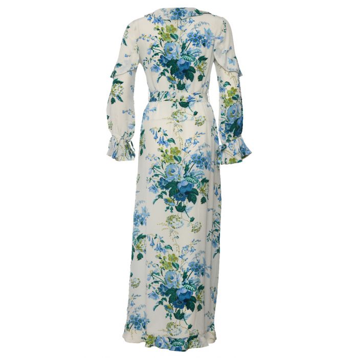 D'ascoli Valley Ruffle Maxi Dress