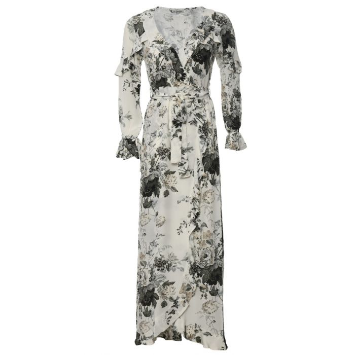 d'ascoli Valley Ruffle Maxi Dress