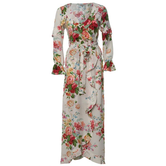 d'ascoli Valley Ruffle Maxi Dress