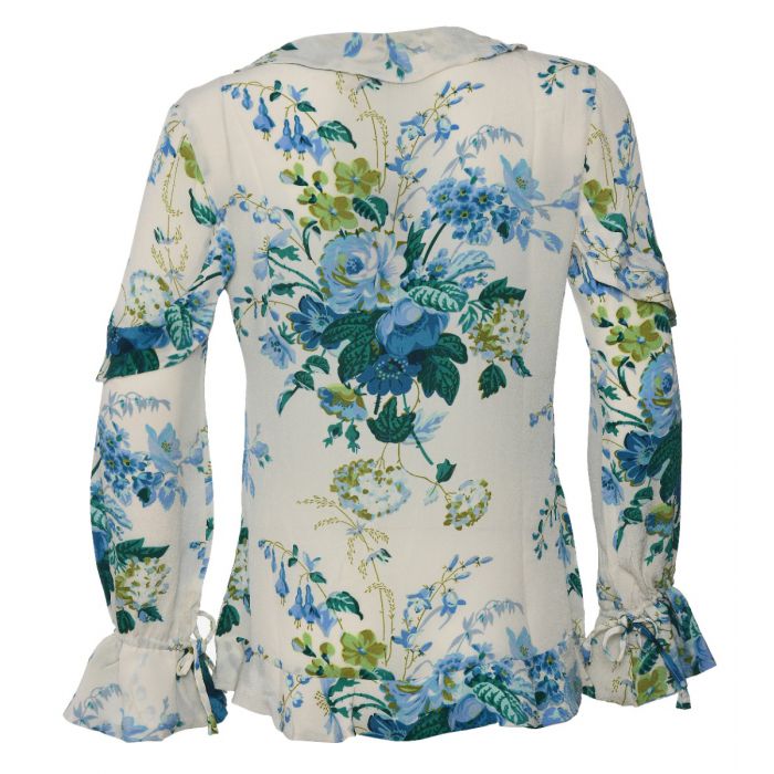 D'ascoli Valley Ruffle Top