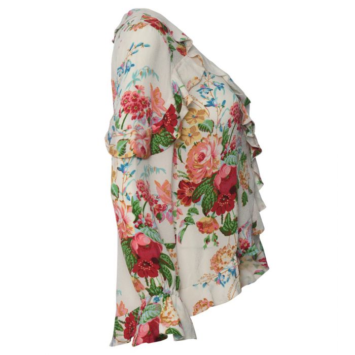 D'ascoli Valley Ruffle Top