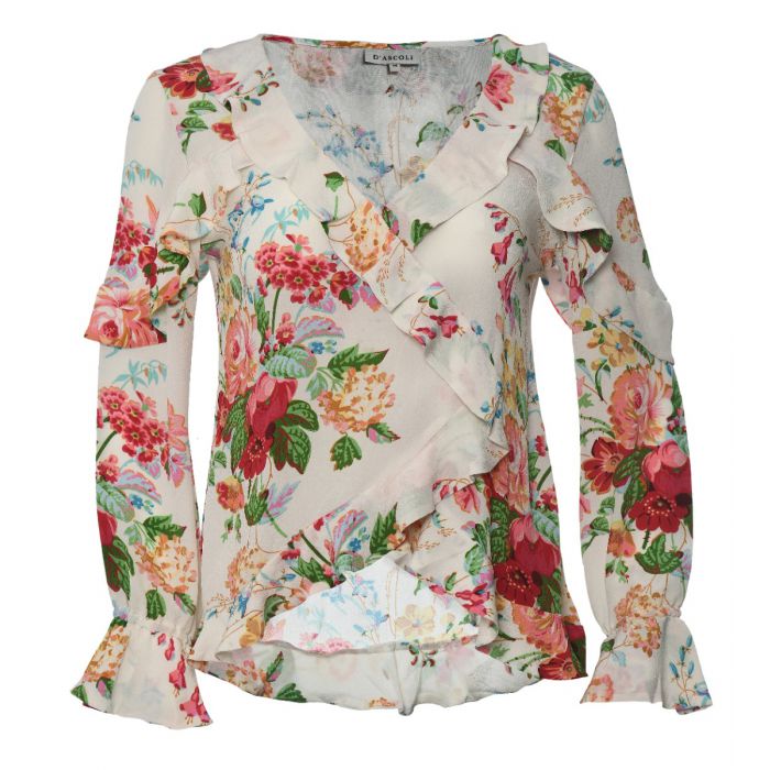 d'ascoli Valley Ruffle Top