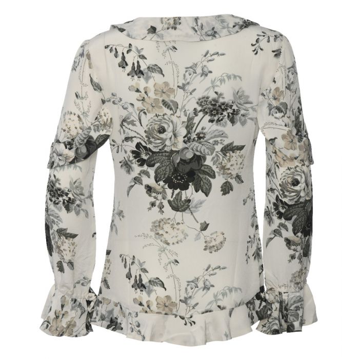 D'ascoli Valley Ruffle Top