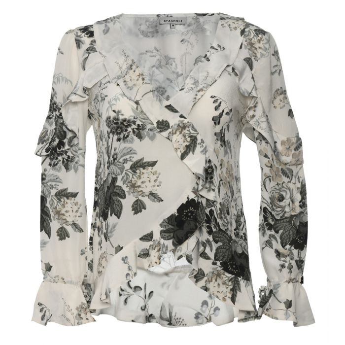 d'ascoli Valley Ruffle Top