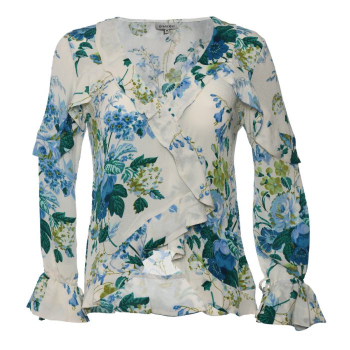 d'ascoli Valley Ruffle Top