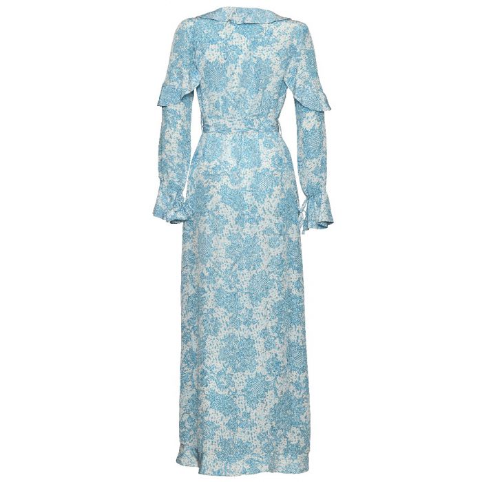 D'ascoli Vivaldi Ruffle Maxi Dress