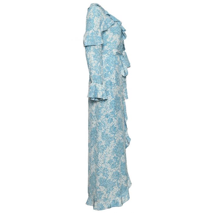 D'ascoli Vivaldi Ruffle Maxi Dress