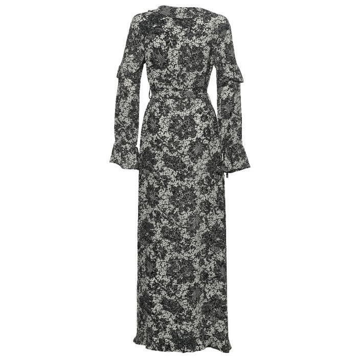 D'ascoli Vivaldi Ruffle Maxi Dress