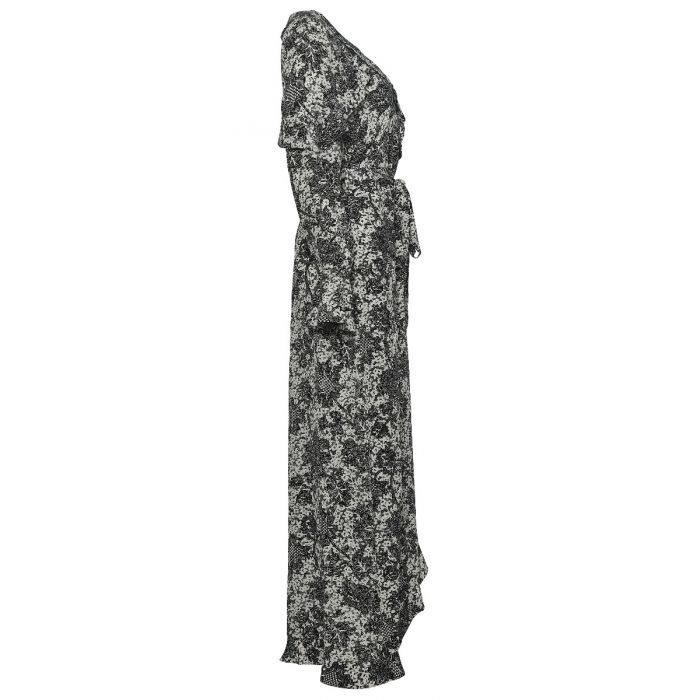 D'ascoli Vivaldi Ruffle Maxi Dress