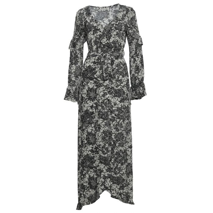 D'ascoli Vivaldi Ruffle Maxi Dress