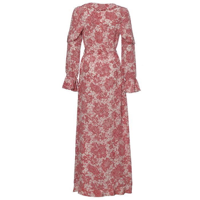 D'ascoli Vivaldi Ruffle Maxi Dress