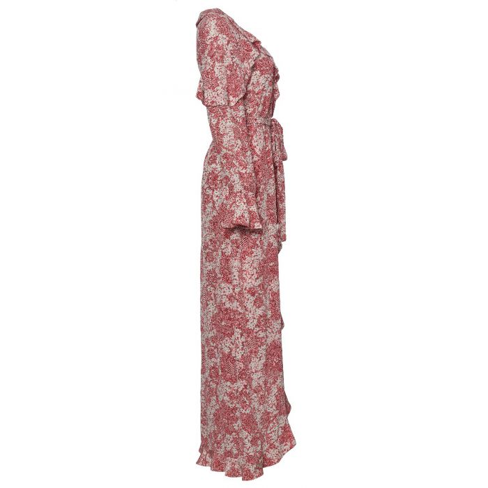 D'ascoli Vivaldi Ruffle Maxi Dress