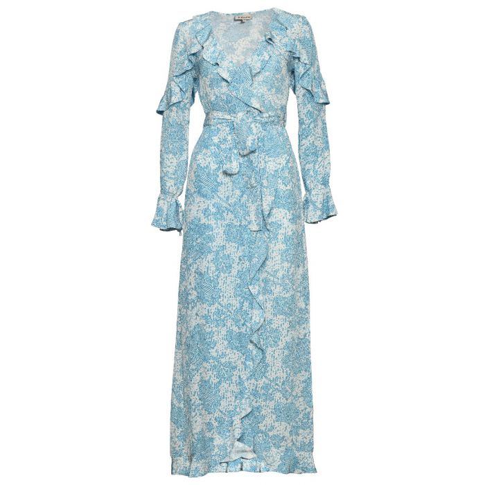 D'ascoli Vivaldi Ruffle Maxi Dress