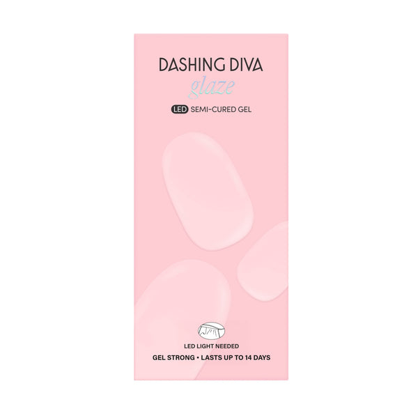 Dashing Diva Blue Spirulina Chrome Mani Glaze Effect