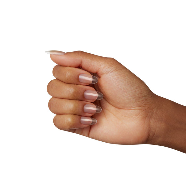 Dashing Diva Clear Medium Round GelXtend Soft Gel Nail Tips