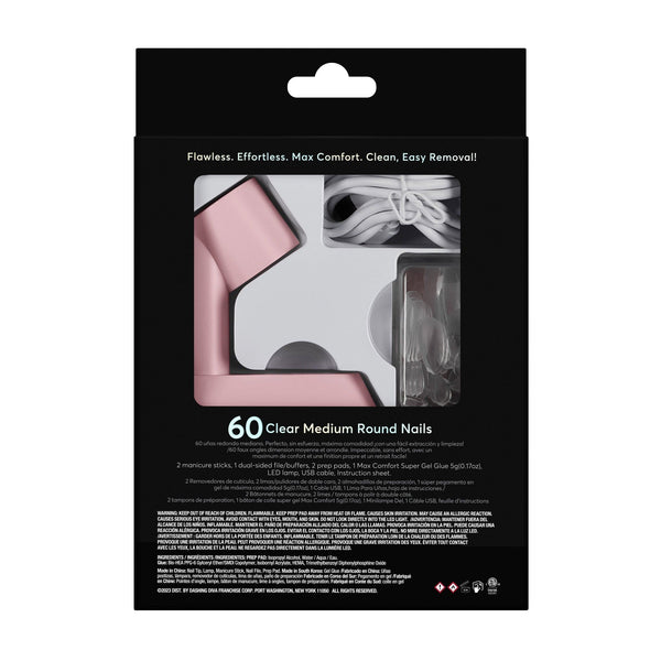 Dashing Diva Clear Medium Round Kit GelXtend Starter Kit