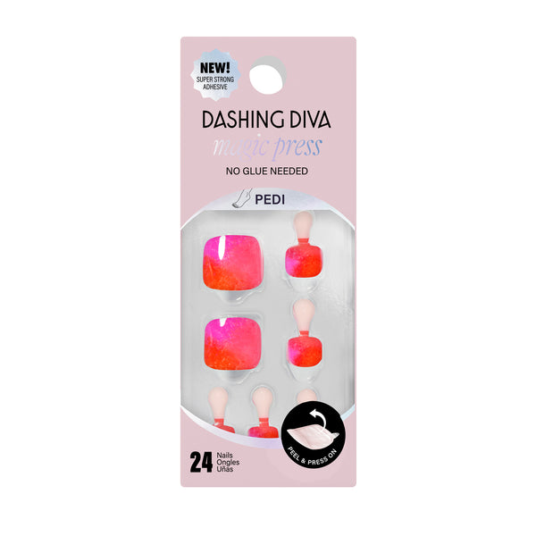 Dashing Diva Bella Bellini Magic Press Pedicure