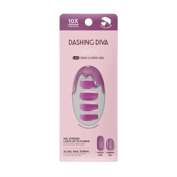 Dashing Diva Berry Contrary Glaze Effect