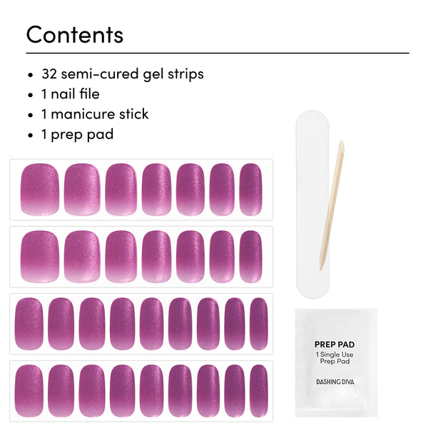 Dashing Diva Berry Contrary Glaze Effect