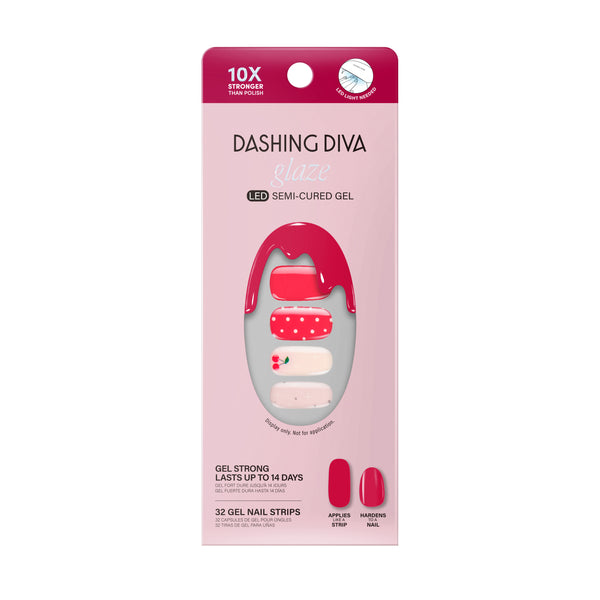 Dashing Diva Cherry Vanilla Glaze Design