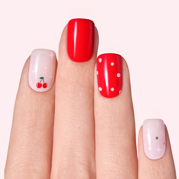 dashing diva Cherry Vanilla Glaze Design