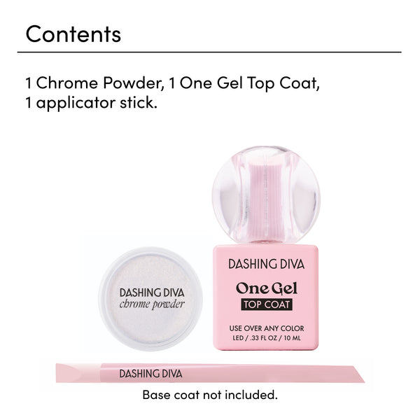 Dashing Diva Chrome Ice Chrome Powder Kit