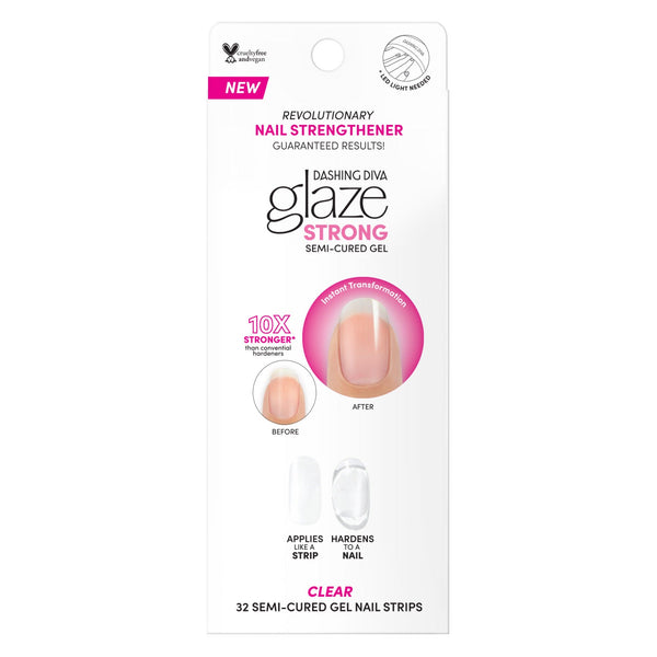 Dashing Diva Clear Glaze Strong Refill