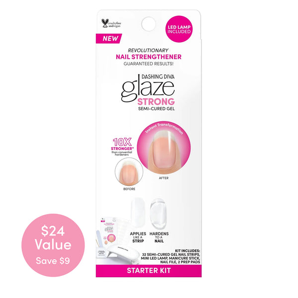 dashing diva Clear Glaze Strong Starter Kit