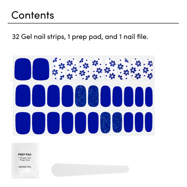 Dashing Diva Flor Azul Gloss Palette