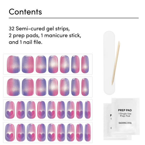 Dashing Diva He's Cuter In Person Glaze Effect