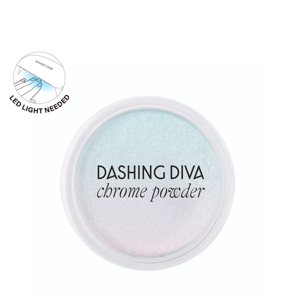 dashing diva Iridescent Red Chrome Powder