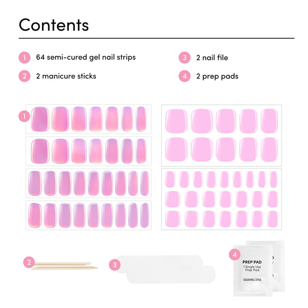 Dashing Diva Juice Bar Barista Glaze Mani Pedi Set