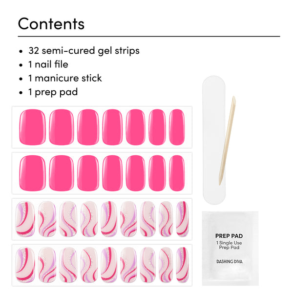 Dashing Diva Once Upon A Watermelon Glaze Design