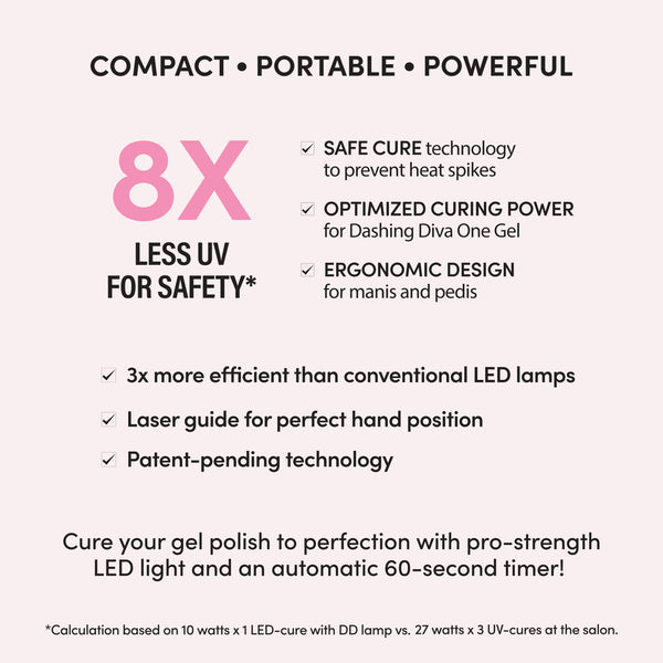 Dashing Diva One Gel LED Lamp One Gel Tools