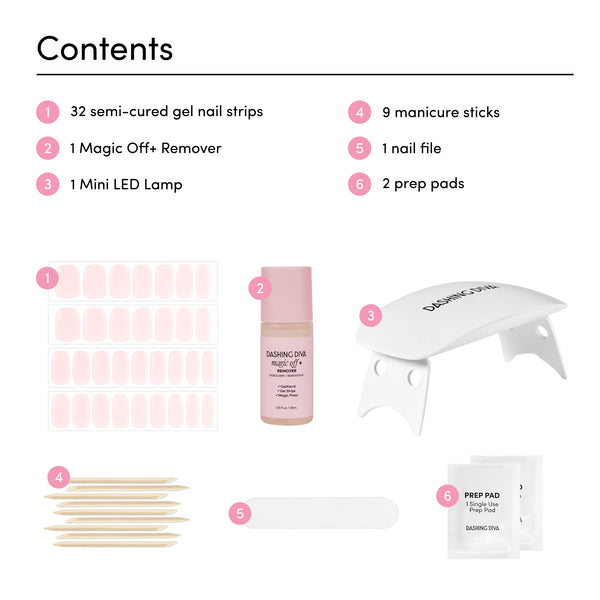 Dashing Diva Pale Blush Glaze Bundle