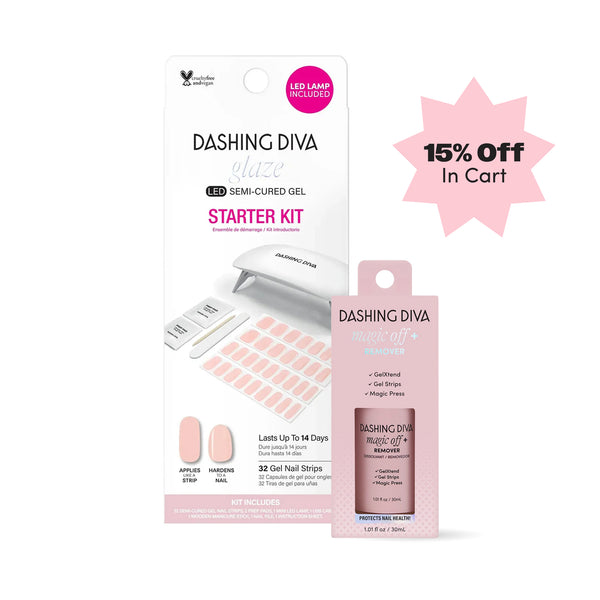 dashing diva Pale Blush Glaze Bundle