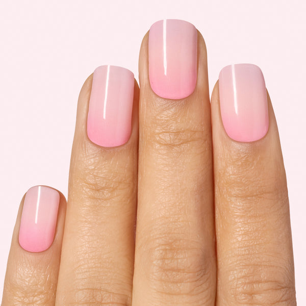 Dashing Diva Peach Fizz Glaze Mani Pedi Set