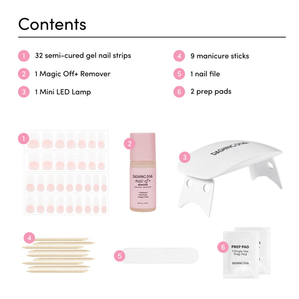 Dashing Diva Pearly Whites Glaze Bundle