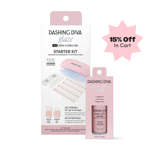 dashing diva Pearly Whites Glaze Bundle