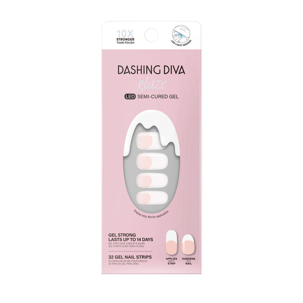 Dashing Diva Pearly Whites Glaze Design