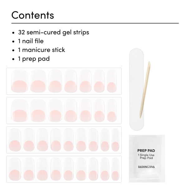 Dashing Diva Pearly Whites Glaze Design