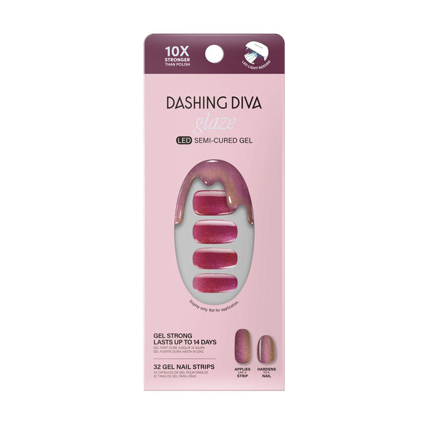 Dashing Diva Play With Fire Glaze Effect