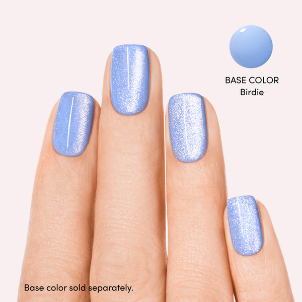 Dashing Diva Silver One Gel Topper