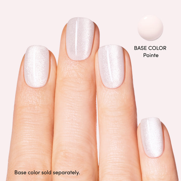 Dashing Diva Silver One Gel Topper